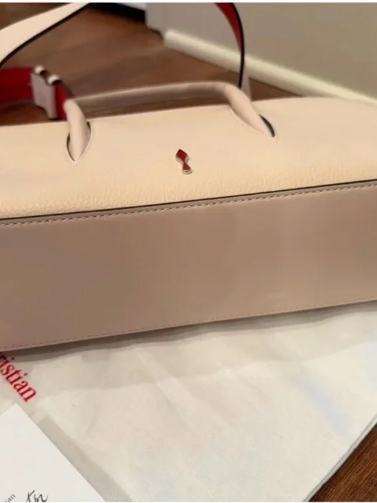 Christian Louboutin Paloma S Baguette in leche color - Picture 15 of 16